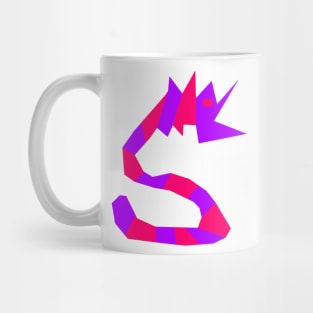 Pink Purple Snake Dragon Mug